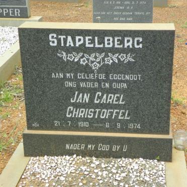 STAPELBERG Jan Carel Christoffel 1910-1974