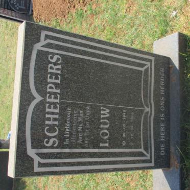 SCHEEPERS Louw 1943-2006