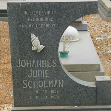 SCHOEMAN Johannes Jurie 1938-1983
