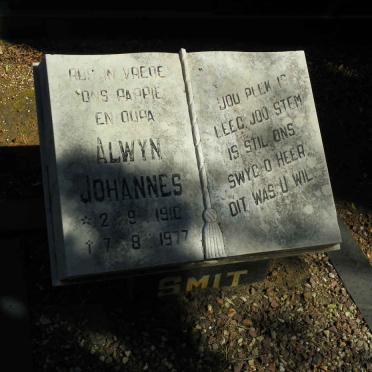 SMIT Alwyn Johannes 1910-1977