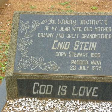 STEIN Enid nee STEWART 1896-1975