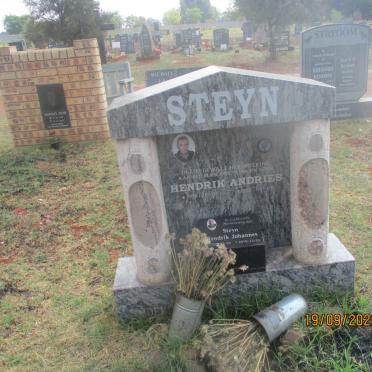 STEYN Hendrik Johannes 1969-2016 :: STEYN Hendrik Andries 1978-2011