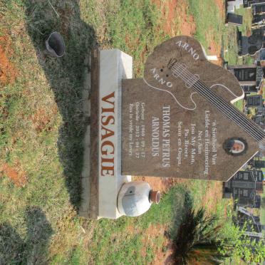 VISAGIE Thomas Petrus Arnoldus 1960-2012