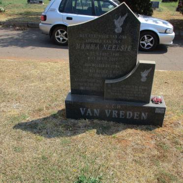 VREDEN Neelsie, van 1945-2007