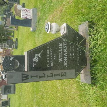 VENTER Willie Johannes 1967-2001