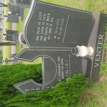 VENTER M.J.S. 1925-2002