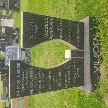 VILJOEN Jacobus Frederick 1960-2002
