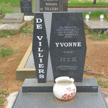 VILLIERS Yvonne, de 1927-2009