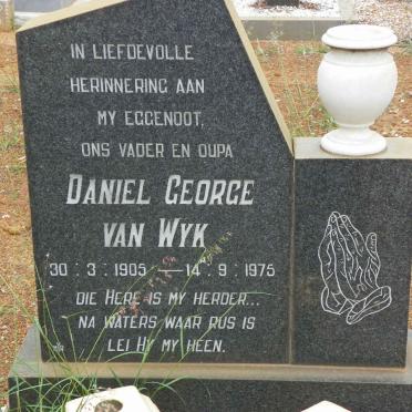 WYK Daniel George, van 1905-1975