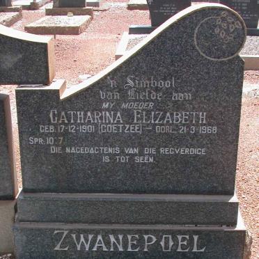 ZWANEPOEL Hendrik Jacobus 1897-1964 & Catharina Elizabeth nee COETZEE 1901-1968 :: ZWANEPOEL Hendrik Jacobus 1938-1974 #2