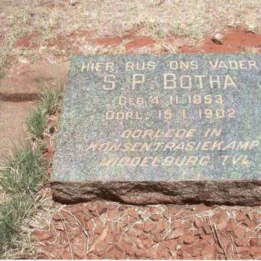 BOTHA S.P. 1853-1902