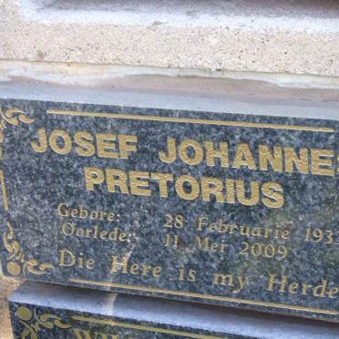 PRETORIUS Josef Johannes 1933-2009