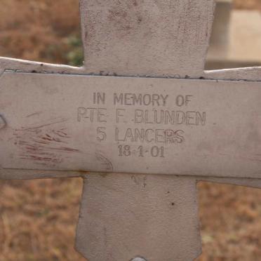 BLUNDEN F. -1901
