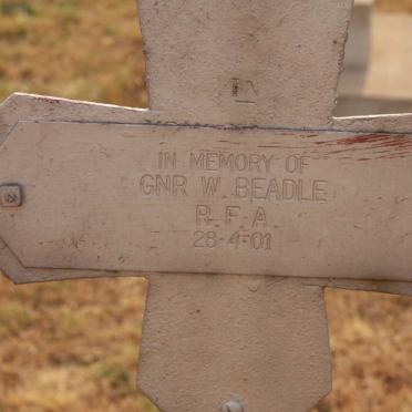 BEADLE W. -1901