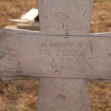 CLOSE J. -1901