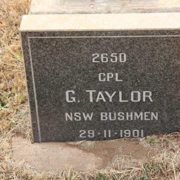 TAYLOR G. -1901