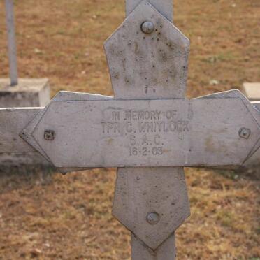 WHITLOCK C. -1903