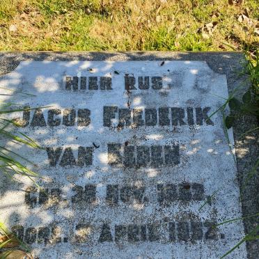 EEDEN Jacob Frederik, van 1862-1952