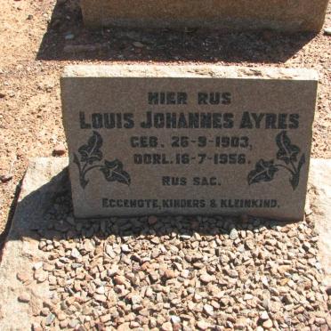 AYRES Louis Johannes 1903-1956