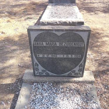 BEZUIDENHOUT Anna Maria 1945-1956