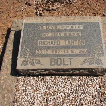 BOLT Richard Tanton 1887-1960
