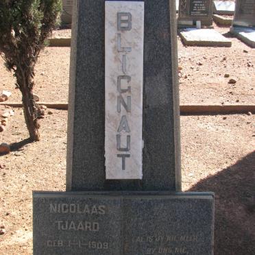 BLIGNAUT Nicolaas Tjaard 1909-1954