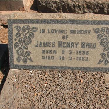 BIRD James Henry 1895-1952