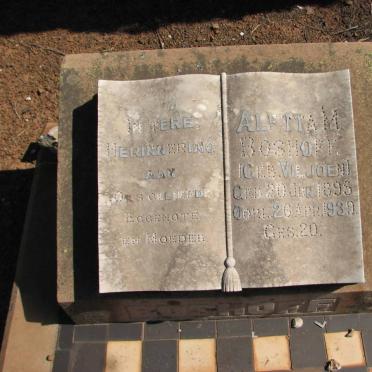 BOSHOFF Aletta M. nee VILJOEN 1895-1939