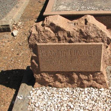 CHANDLER Blanche -1952