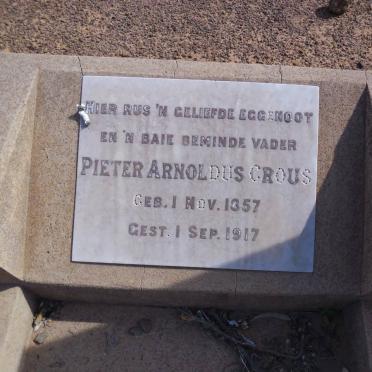 CROUS Pieter Arnoldus 1857-1917