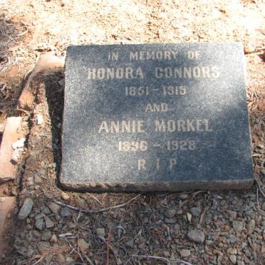 CONNORS Honora 1851-1919 :: MORKEL Annie 1896-1928