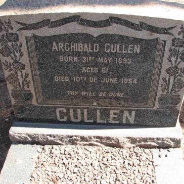 CULLEN Archibald 1893-1954