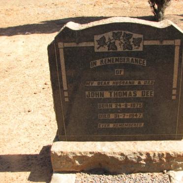 DEE John Thomas 1875-1947
