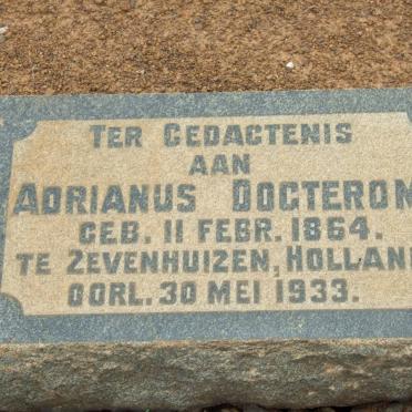 DOGTEROM Adrianus 1864-1933