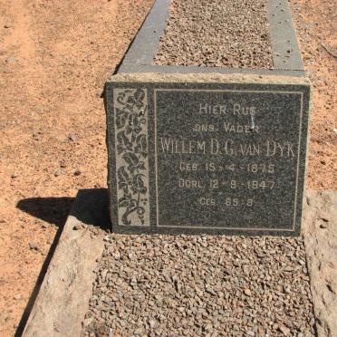 DYK Willem D.G., van 1875-1947