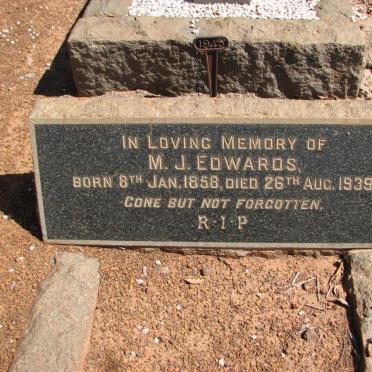 EDWARDS M.J. 1858-1939
