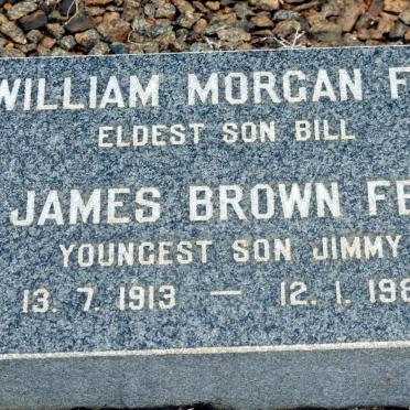 FEE William Morgan 1879-1948 :: FEE James Brown 1913-1986