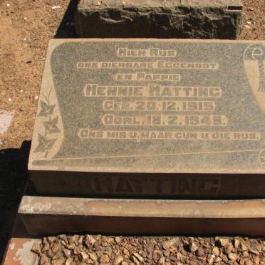 HATTING Hennie 1915-1948