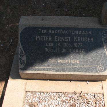 KRUGER Pieter Ernst 1877-1947