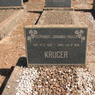 KRUGER Stephanus Johannes Paulus 1932-1958