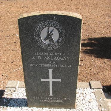 McLAGGAN A.B. -1941