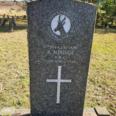 MDUNGE M. -1946