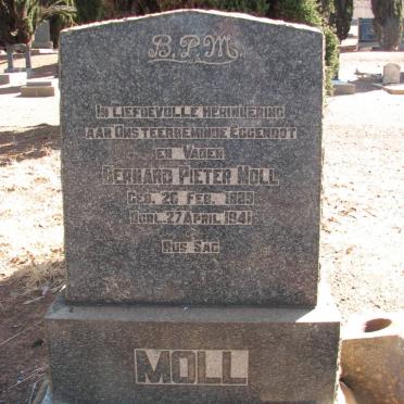 MOLL Bernard Pieter 1889-1941