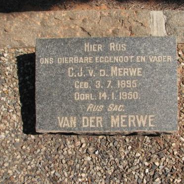 MERWE C.J., van der 1895-1920 & M.J. STRAUSS, voorheen VAN DER MERWE nee VAN DER MERWE 1899-1989 :: ? Marie 1929-1983 #1