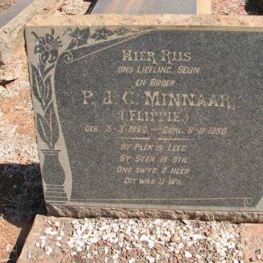 MINNAAR P.J.C. 1923-1950