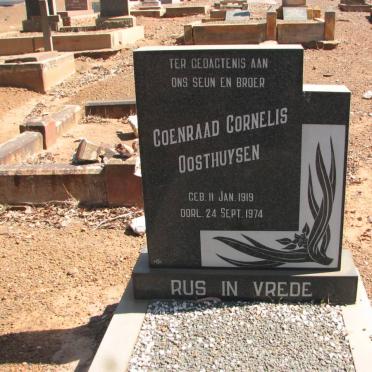 OOSTHUYSEN Coenraad Cornelis 1919-1974