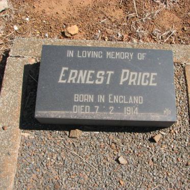 PRICE Ernest -1914