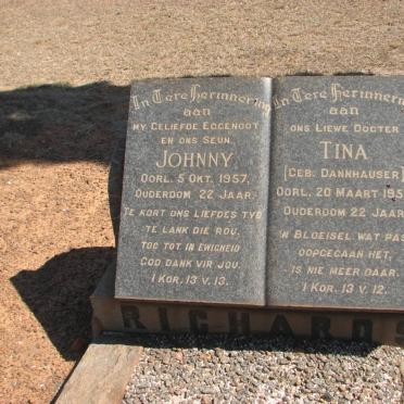 RICHARDS Johnny -1957 &amp; Tina DANNHAUSER -1958