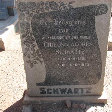 SCHWARTZ Gideon Jacobus 1903-1953
