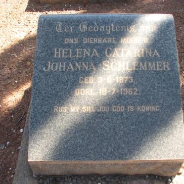 SCHLEMMER Helena Catarina Johanna 1873-1962